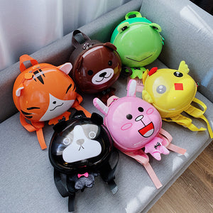Mochila Escolar Infantil Desenho Animais Kawaii Casca de Ovo