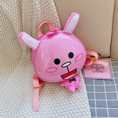 Mochila Escolar Infantil Diseño Animales Kawaii Cáscara de Huevo - Image 8