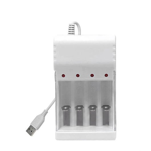 Cargador USB 8 Espacios para Pilas Recargables AA y AAA - Image 8