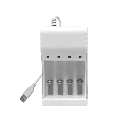 Cargador USB 8 Espacios para Pilas Recargables AA y AAA - Image 3