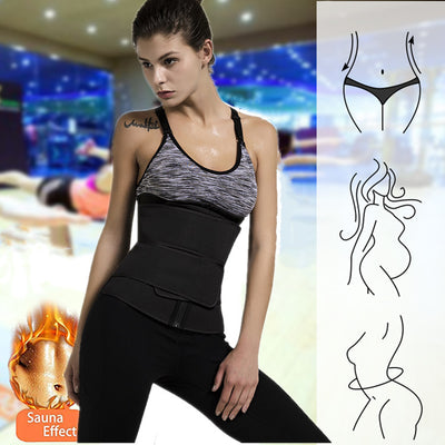 Faja Reductora Deportiva Plus Size en Neopreno con Cintura Ajustable - Image 9