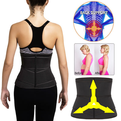 Faja Reductora Deportiva Plus Size en Neopreno con Cintura Ajustable - Image 4