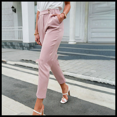 Pantalones Capri Cintura Alta Slim Fit - Colección Primavera Verano - Image 5