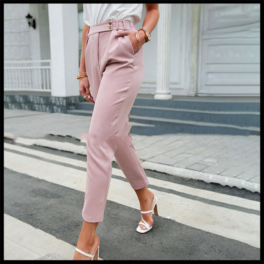 Pantalones Capri Cintura Alta Slim Fit - Colección Primavera Verano - Image 5