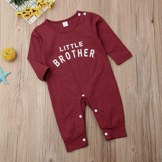 Mameluco Largo Unisex con Letras para Bebé Recién Nacido - Image 13