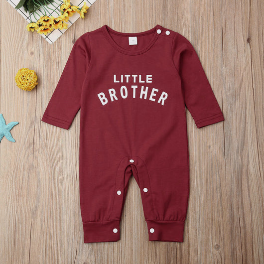 Mameluco Largo Unisex con Letras para Bebé Recién Nacido - Image 14