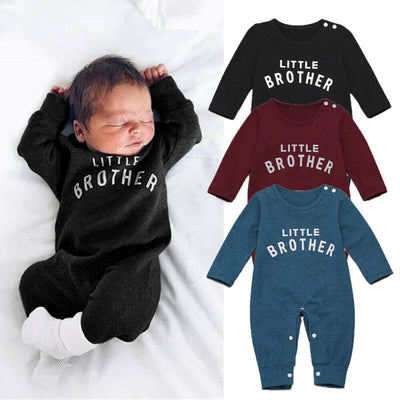 Mameluco Largo Unisex con Letras para Bebé Recién Nacido - Image 11