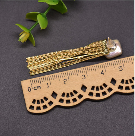 Aretes Barrocos con Borla - Diseño Elegante que Afina el Rostro - Image 8