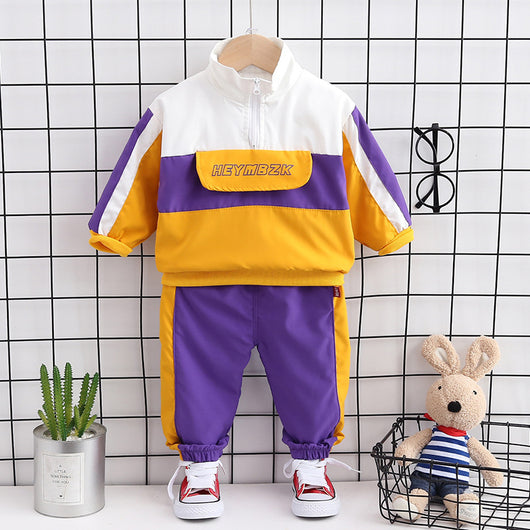 Conjunto Infantil de Dos Piezas con Chaqueta y Pantalón a Juego - Image 9