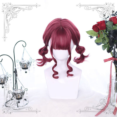 Peluca Lolita Harajuku Rizada Suave - Cabello Corto Japonés Adorable - Image 9
