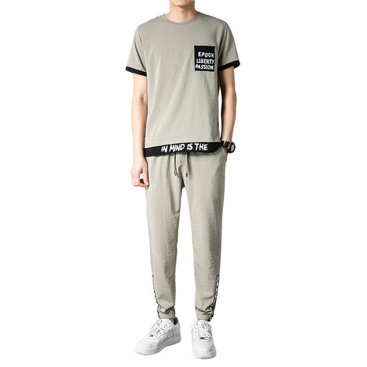 Conjunto Deportivo Hombre Manga Corta Seda Helada - Casual y Fresco - Image 9