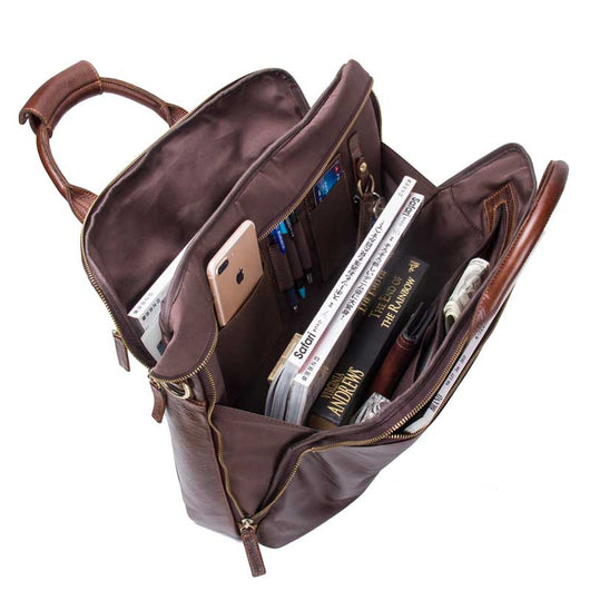 Maletín de Cuero para Hombre con Gran Capacidad - Bolsa Profesional - Image 10