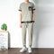Conjunto Deportivo Hombre Manga Corta Seda Helada - Casual y Fresco