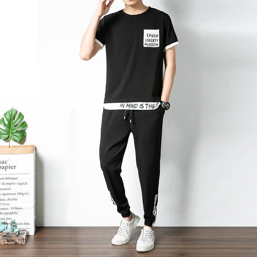 Conjunto Deportivo Hombre Manga Corta Seda Helada - Casual y Fresco - Image 8