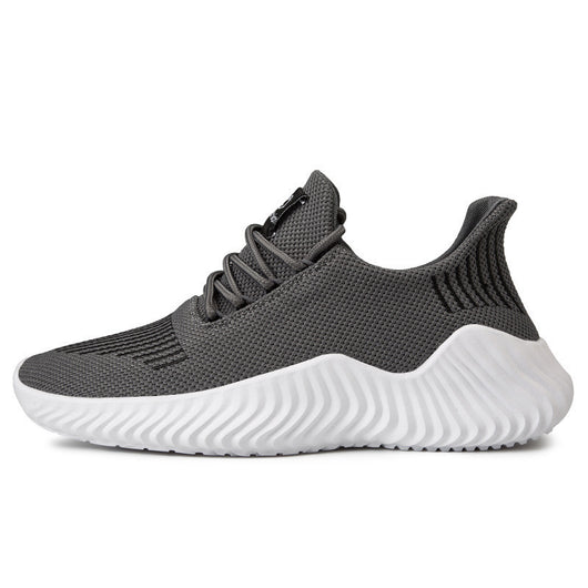 Zapatos Deportivos de Malla para Hombre - Blanco Clásico - Image 4