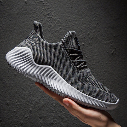 Zapatos Deportivos de Malla para Hombre - Blanco Clásico - Image 5