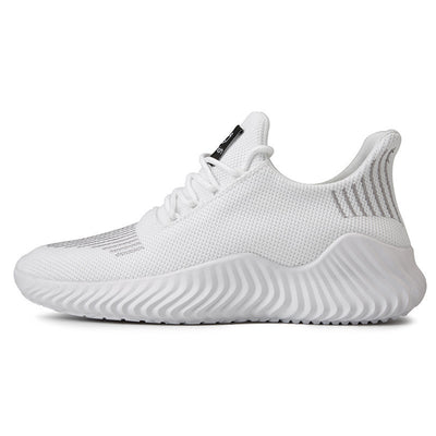 Zapatos Deportivos de Malla para Hombre - Blanco Clásico - Image 2