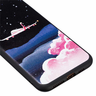 Funda para Teléfono con Relieve de Planetas del Universo y Cielo Estrellado - Image 4