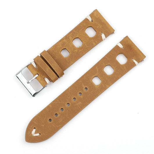 Correa de Reloj en Cuero Genuino - Modelos Deportivos Transpirables - Image 4
