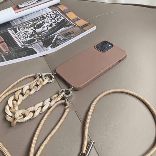 Funda Protectora Anti-Caída para iPhone con Diseño de Espalda Diagonal - Image 4