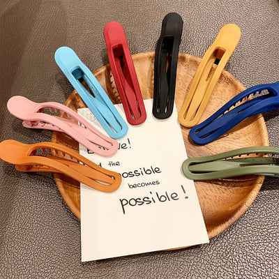 Clip de Flequillo Esmerilado Versátil - Horquilla de Cabello Combinable