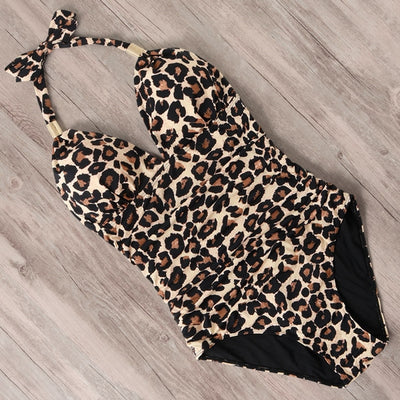 Traje de Baño Bikini Retro a Rayas para Mujer - Image 9