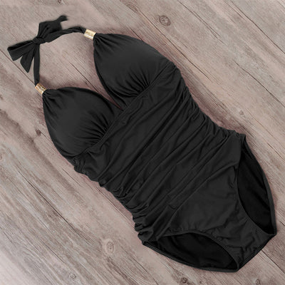 Traje de Baño Bikini Retro a Rayas para Mujer - Image 6