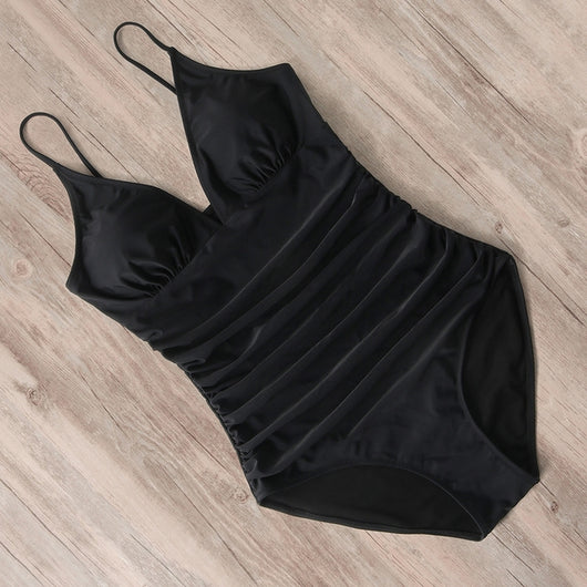 Traje de Baño Bikini Retro a Rayas para Mujer - Image 14