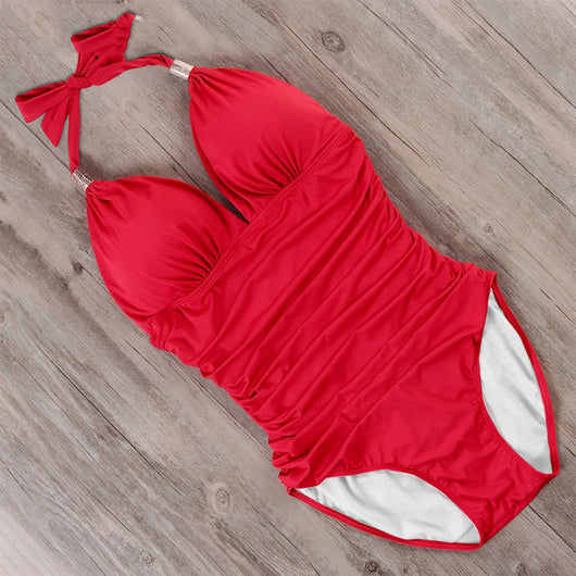 Traje de Baño Bikini Retro a Rayas para Mujer - Image 20
