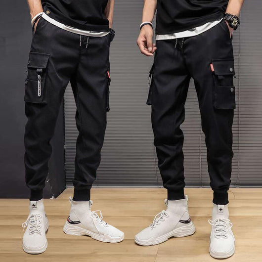 Pantalones Deportivos Sueltos Estilo Coreano Trendy Casual - Image 3
