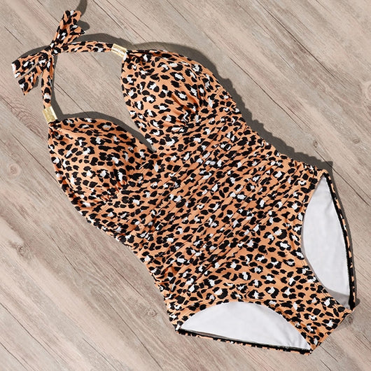 Traje de Baño Bikini Retro a Rayas para Mujer - Image 19