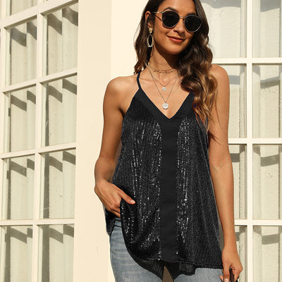 Camiseta Sexy Elegante Estilo Europeo y Americano para Mujer - Image 9