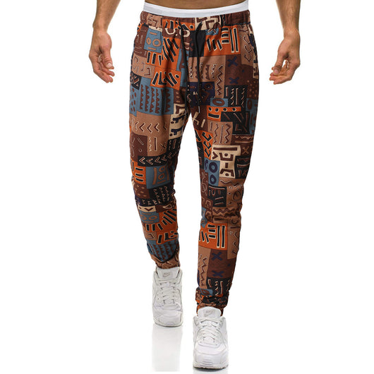 Pantalones Harem Étnicos Retro de Algodón y Lino Talla Grande - Image 29
