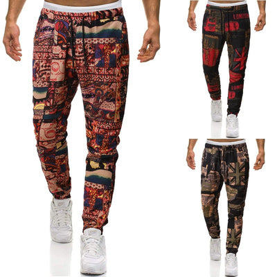 Pantalones Harem Étnicos Retro de Algodón y Lino Talla Grande - Image 32