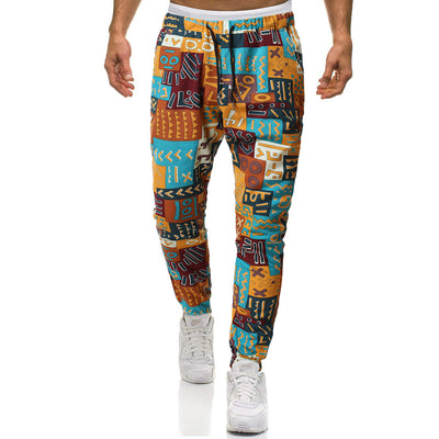 Pantalones Harem Étnicos Retro de Algodón y Lino Talla Grande - Image 5