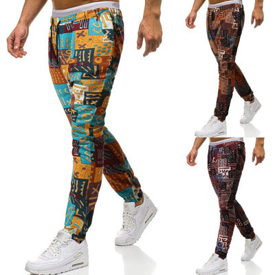 Pantalones Harem Étnicos Retro de Algodón y Lino Talla Grande - Image 4
