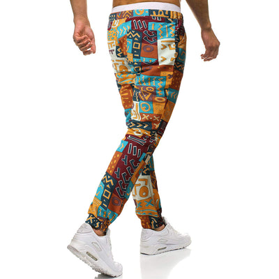 Pantalones Harem Étnicos Retro de Algodón y Lino Talla Grande - Image 21