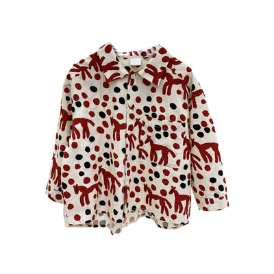 Vestido Infantil Primavera Estilo Coreano con Estampado Floral - Image 3