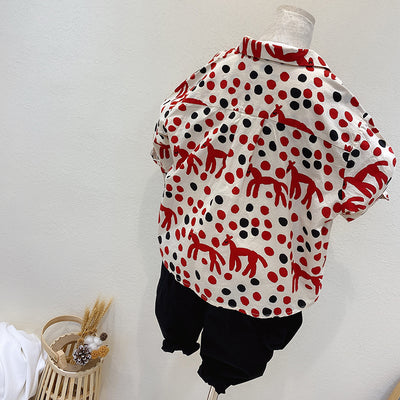 Vestido Infantil Primavera Estilo Coreano con Estampado Floral - Image 5