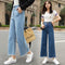 Jeans Talle Alto Rectos Capri para Mujer