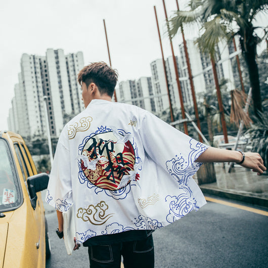 Cardigan Estampado Floral Hanfu - Protección Solar Elegante - Image 11