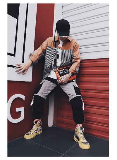 Zapatillas Altas de Lona Estilo Coreano para Hombre - Image 15