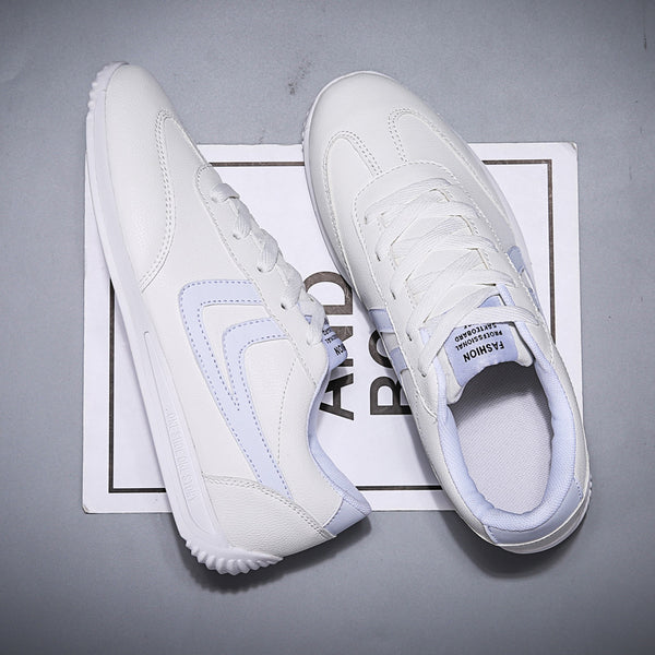 Zapatillas Blancas Coreanas Transpirables - Estilo Trendy Versátil