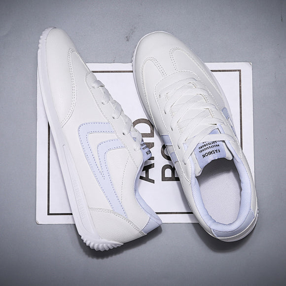 Zapatillas Blancas Coreanas Transpirables - Estilo Trendy Versátil