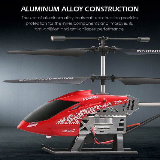 Helicóptero RC 3 Canales JJRC JX01 con Estabilizador de Altitud