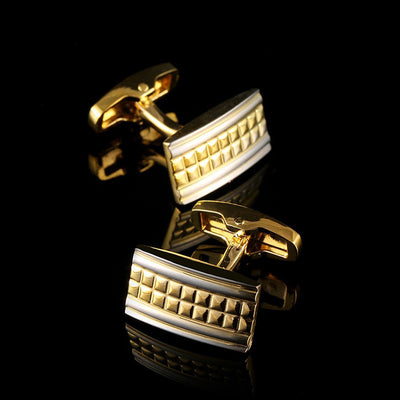 Botones de Puño Dorados Estilo Francés - Image 8