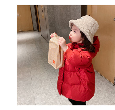 Chaqueta de Plumón para Niña Invierno Estilo Occidental - Image 10