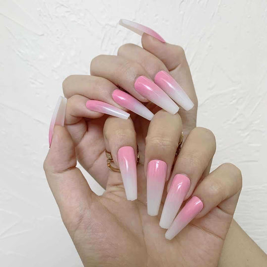 Uñas Postizas Degradado Jelly Removibles y Reutilizables - Image 8
