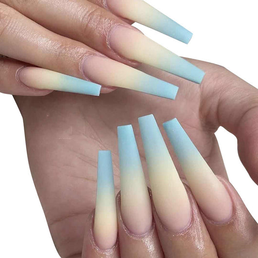 Uñas Postizas Degradado Jelly Removibles y Reutilizables - Image 5