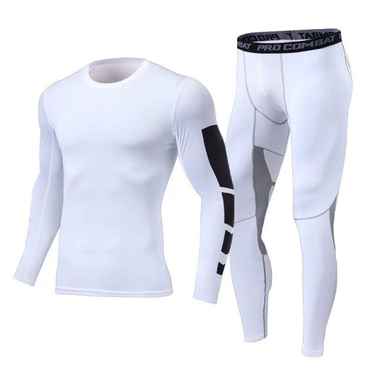 Conjunto Deportivo Térmico de Dos Piezas con Manga Larga para Hombre - Image 13